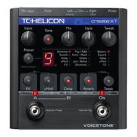 TC-Helicon VoiceTone Create XT Bedienungsanleitung