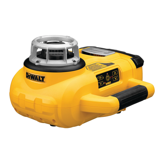 DeWalt DW079 Originalbetriebsanleitung