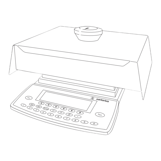 Sartorius LA Reference LA130S-F Ergänzung Zur Betriebsanleitung