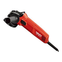 Hilti AG 100-7S Bedienungsanleitung