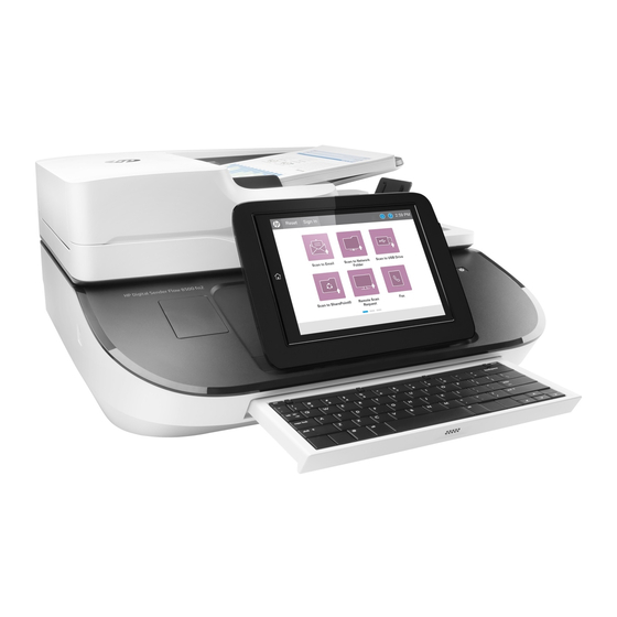 HP Digital Sender Flow 8500 fn2 Installationshandbuch