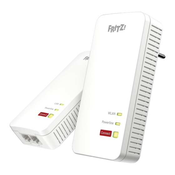 AVM FRITZ!Powerline 1240 AX WLAN Set Kurzanleitung