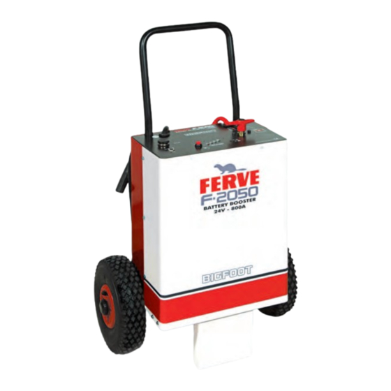 Ferve f-2050 BIGFOOT Betriebsanleitung