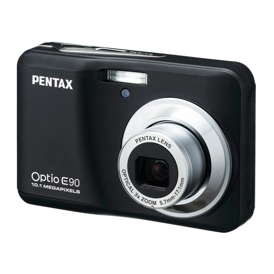 Pentax OPTIO E90 Bedienungsanleitung