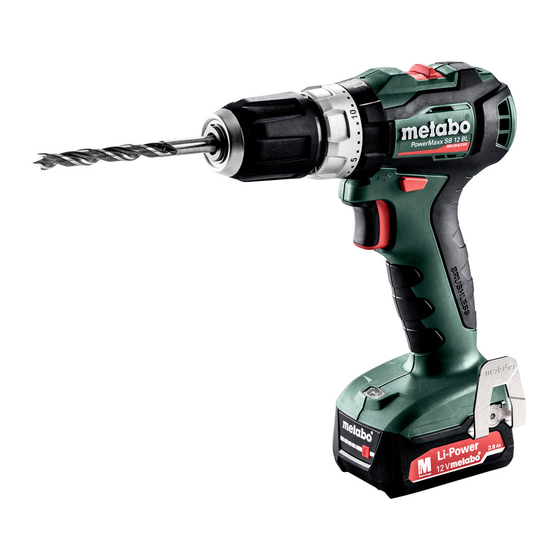 Metabo BS 18 L BL Originalbetriebsanleitung