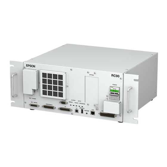 Epson RC90 Sicherheit Und Installation