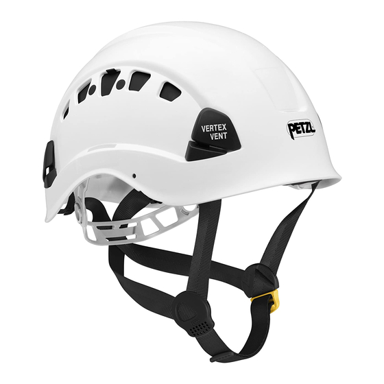 PETZL VERTEX VENT A11 Bedienungsanleitung