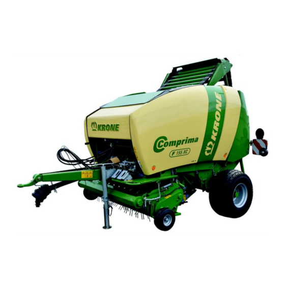 Krone Comprima F 125-1 Originalbetriebsanleitung