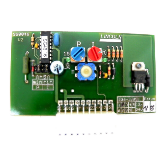 Lincoln Quicklab 236-13891-1 Benutzerinformation, Betriebsanleitung