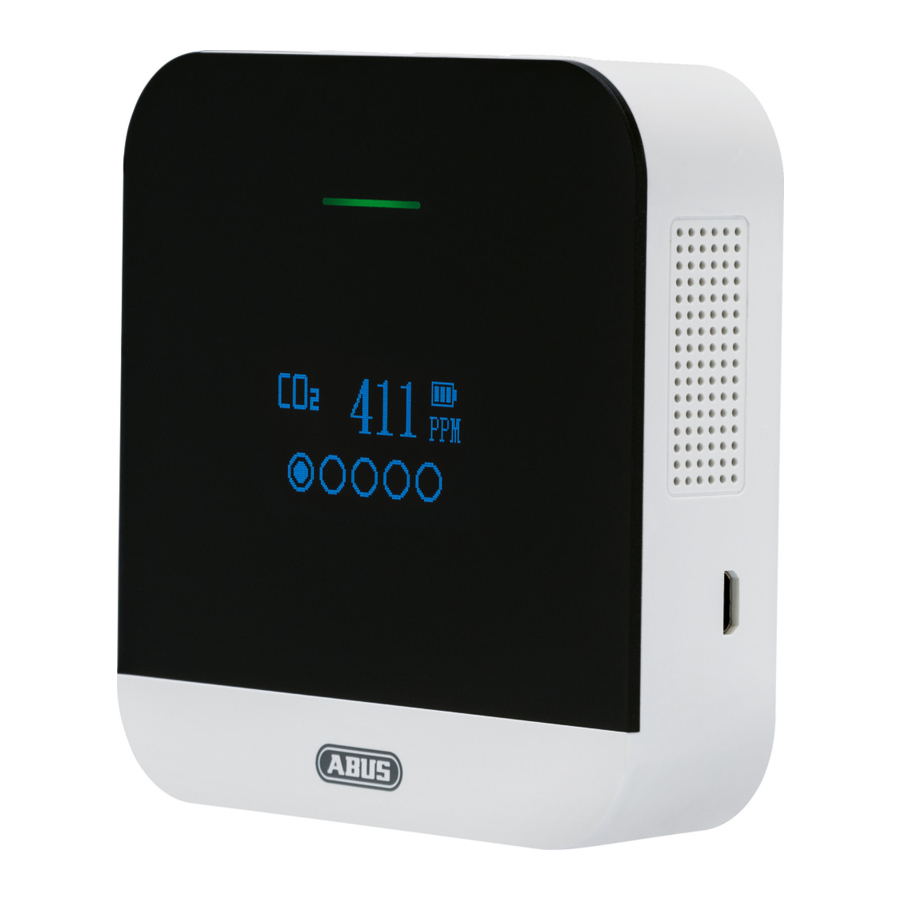 Abus AirSecure CO2WM110 Bedienungsanleitung
