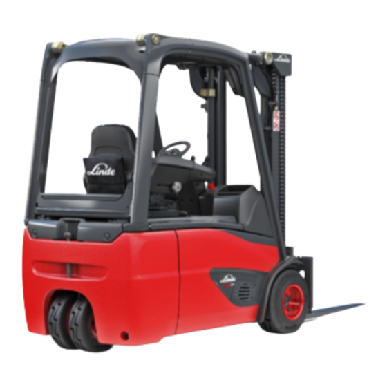 Linde 324 Betriebsanweisung