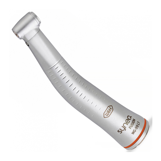 W&H synea FUSION WG-99 LT Gebrauchsanweisung