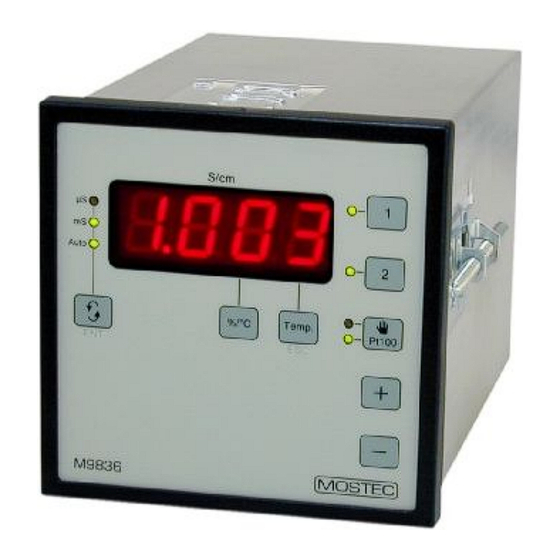 Mostec M9836 Betriebsanleitung
