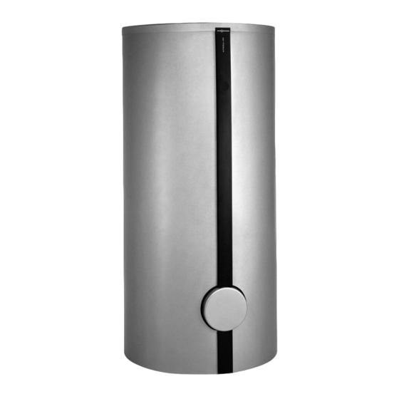 Viessmann Vitocell 100-V CVA Serviceanleitung Für Die Fachkraft