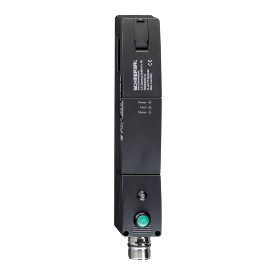schmersal AZM201Z-ST-T-1P2PW-A-2965-1 Hinweise Zur Bedienung