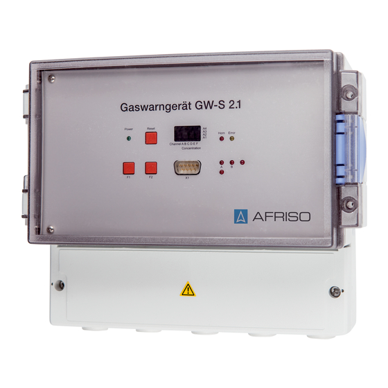 AFRISO GW-S 2.1 Betriebsanleitung
