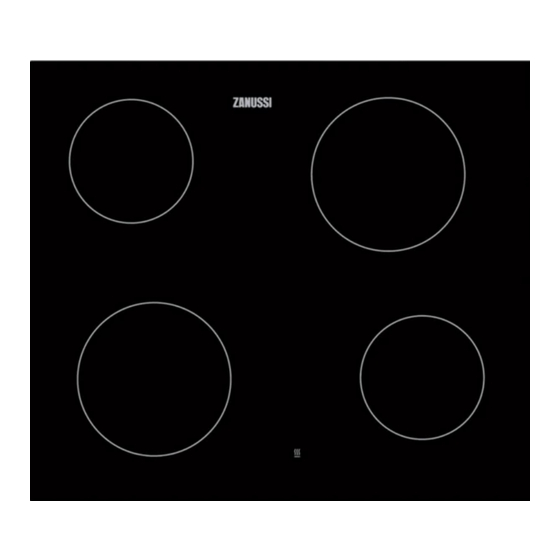Zanussi ZK601F Benutzerinformation