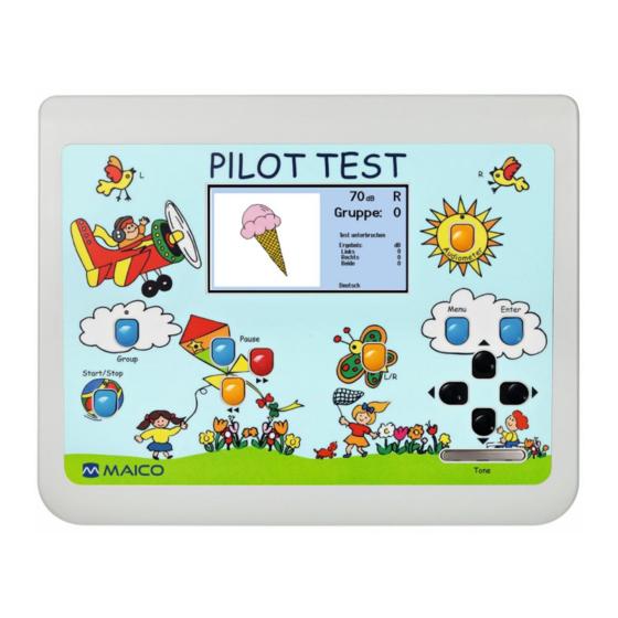 Maico PILOT TEST Kurzanleitung