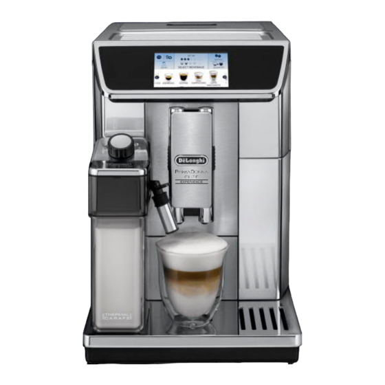 DeLonghi PrimaDonna Elite Experience ECAM65 85 Serie Bedienungsanleitung
