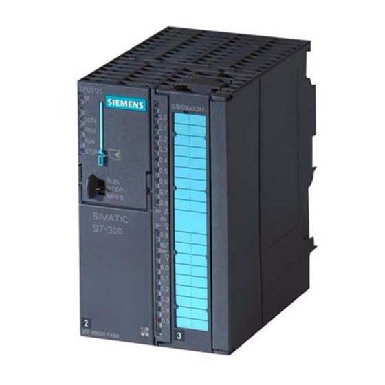Siemens SIMATIC Bedienungs Und Installationsanleitung Handbuch