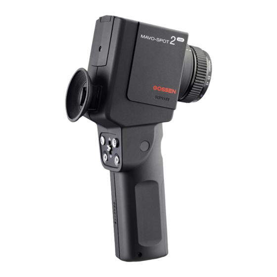 Gossen MAVO-SPOT 2 USB Bedienungsanleitung