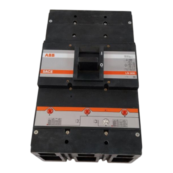 ABB SACE SN 400 Bedienungsanleitung