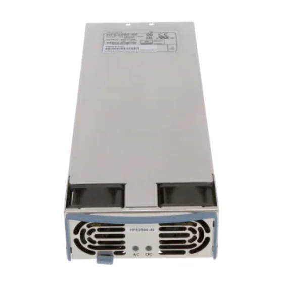 TDK-Lambda HFE2500 Series Handbuch