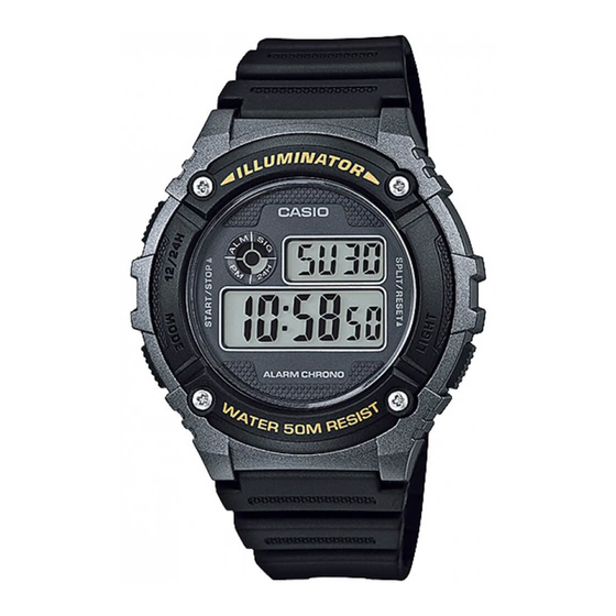 Casio 3435 Bedienungsanleitung