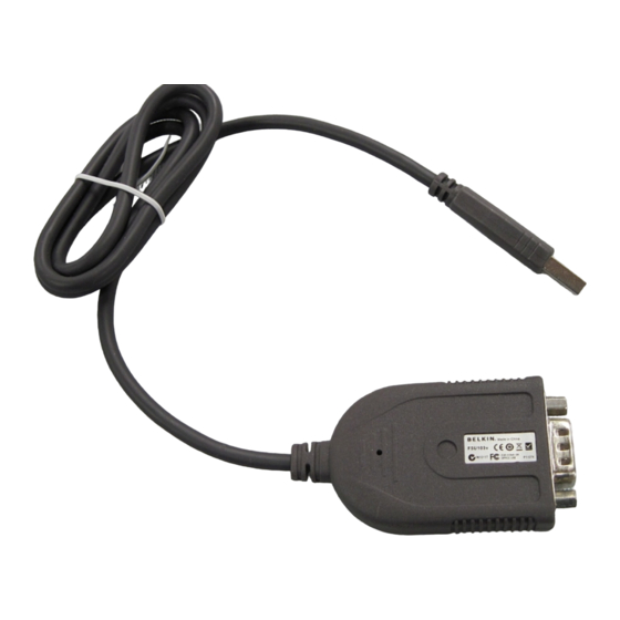 Belkin RS 232 Handbücher