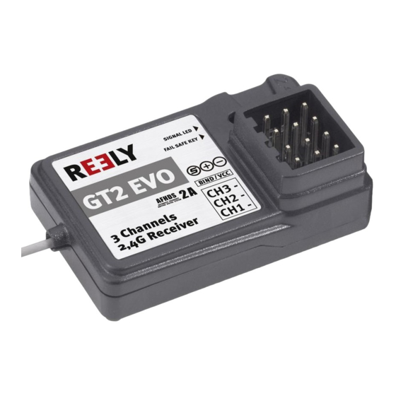 Reely GT2+1 EVO Bedienungsanleitung