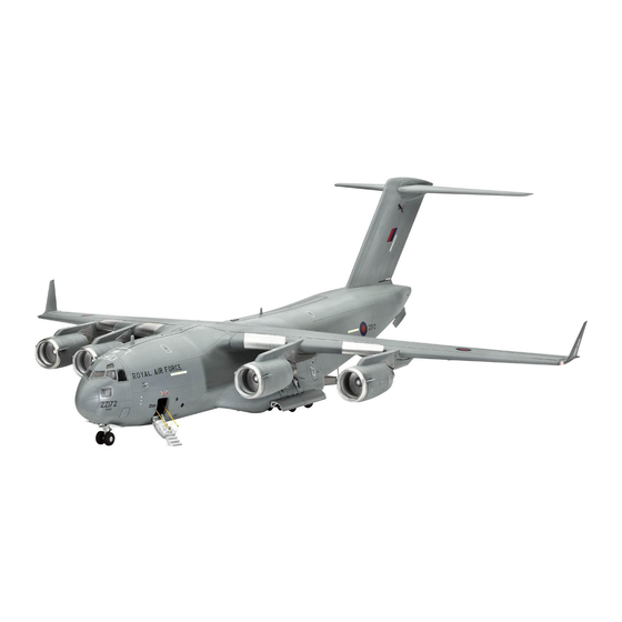 REVELL C-17A Globmaster RAF/Qatar Montageanleitung