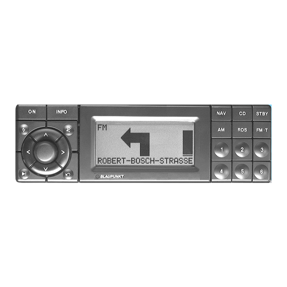 Blaupunkt RNS 1 Bedienungsanleitung