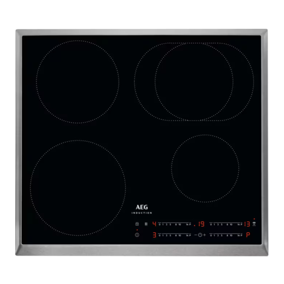 AEG EK60IX Benutzerinformation