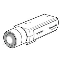 Panasonic Serie WV-SF330 Bedienungsanleitung
