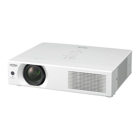 Sanyo PLC-XU116 Handbücher