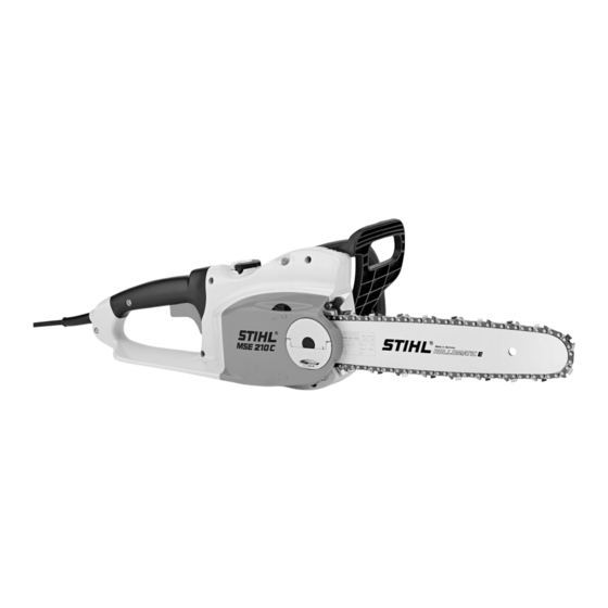 Stihl MSE 170 C Gebrauchsanleitung