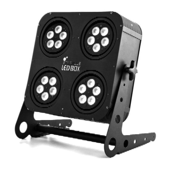 thomann stairville LED Box 80 4in1
Quad Color Bedienungsanleitung