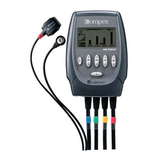 Compex Mi sport Bedienungsanleitung