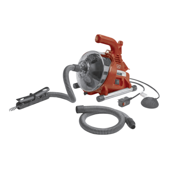 RIDGID PowerClear Bedienungsanleitung