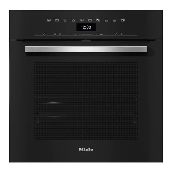 Miele DGC 7450 Gebrauchs- Und Montageanweisung
