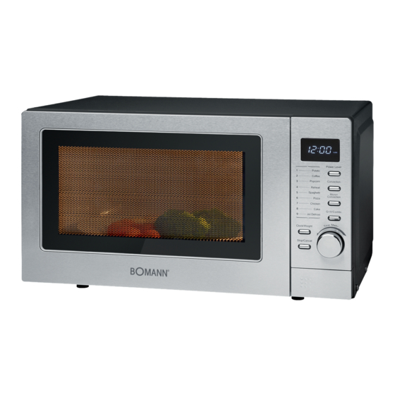 BOMANN MWG 2285 H CB Bedienungsanleitung, Garantie