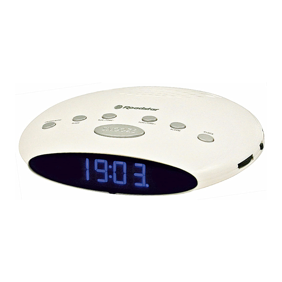 Roadstar CLR-2855 Bedienungsanleitung