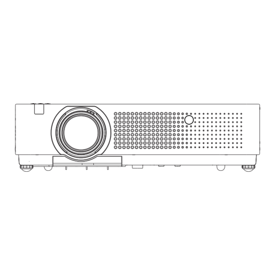Panasonic PT-VX400NTE Bedienungsanleitung