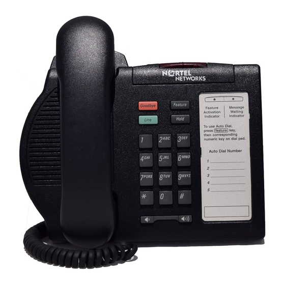 Nortel Networks M3901 Kurzübersicht