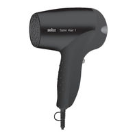 Braun Satin-Hair 1 HD 110 3516 Gebrauchsanweisung