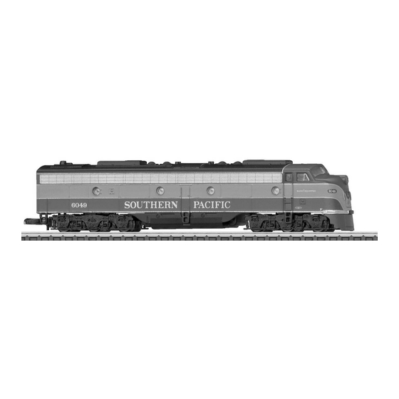 Märklin mini-club E9A Bedienungsanleitung