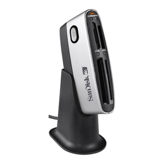SanDisk ImageMate SDDR-89 Bedienungsanleitung
