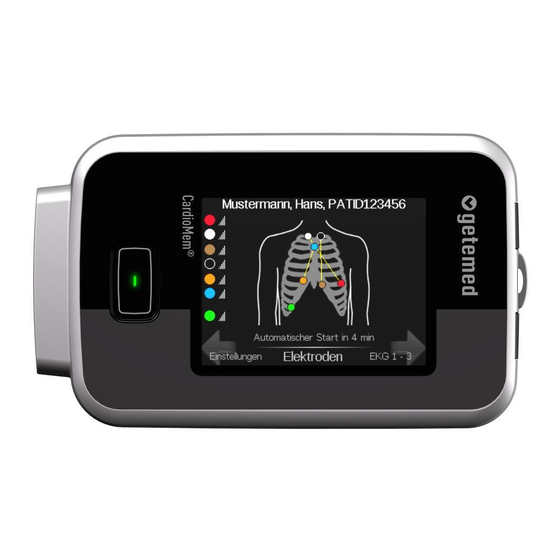 getemed CardioMem CM 4000 Gebrauchsanweisung