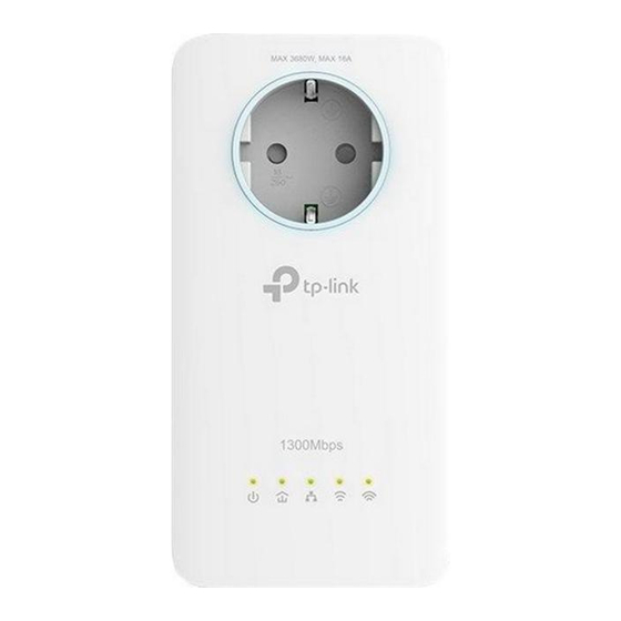 TP-Link TL-WPA8631P KIT Schnellinstallationsanleitung