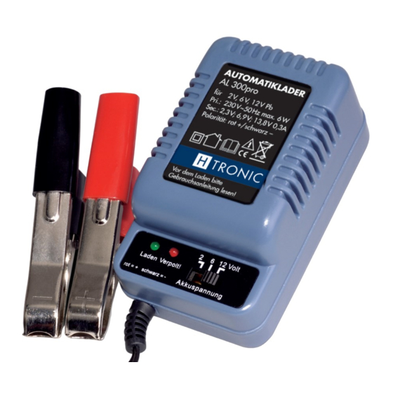 Tronic AUTOMATIKLADER AL 300pro Bedienungsanleitung